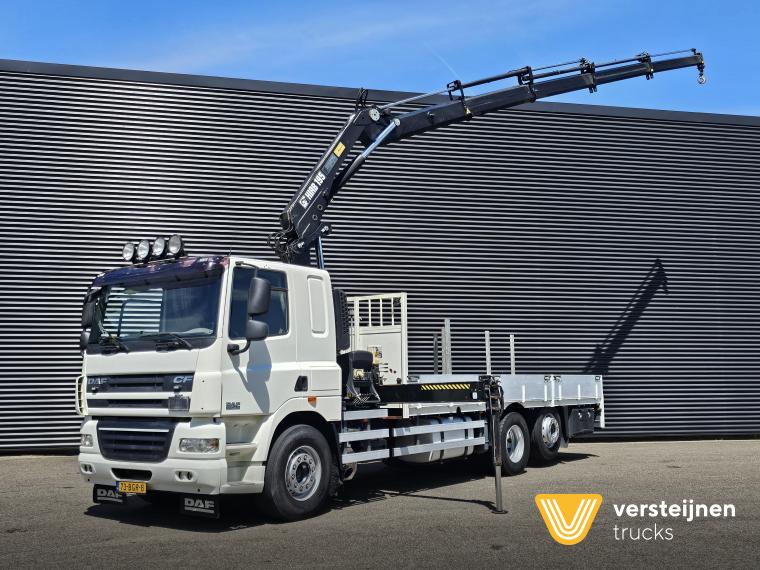 DAF CF 85 410 6x2*4 / HIAB 195 CRANE + REMOTE / KRAN